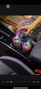 Máy xông khuếch tán tinh dầu thơm cao cấp pin 800mAh khử mùi thanh lọc không khí ô tô xe hơi và phòng ốc