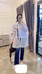 KEMEJA ATASAN WANITA PREMIUM ORIGINAL EXTU