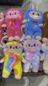 Tas Boneka Labubu 30cm LED Bisa Nyala & Bayar Ditempat