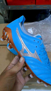 Sepatu Bola Mizuno Morelia Neo 3 Blue Tosca FG