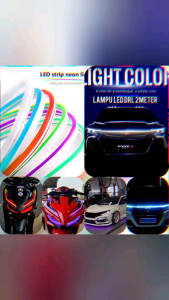 2biji sepasang lampu alis motor UNIVERSAL