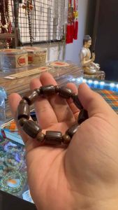 Vòng Đeo Tay Gỗ Đủng Đỉnh Hình Trụ