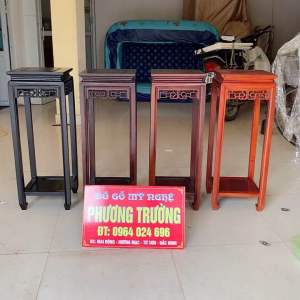 đôn vuông 30 cao 4050607080 gỗ tự nhiên ( giá 1 cái )
