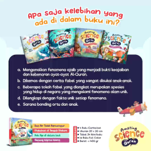Serial Amazing Science From Quran | 1 Set 4 Buku | By Ziyadbooks