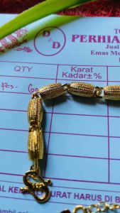 Glamor gelang labu tercantik terbaru emas24k sudah free nota