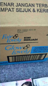 Fair&Lovely Facial Foam Sachet 1 Renceng Isi 12pcs