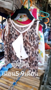 ชุดเด็ก เสื้อผ้าเด็กเดือน  ชุดเด็กอ่อน ชุดเด็กน่ารักๆรอบตัวเสื้อใหญ่21นิ้วตัวเสื้อยาว14นิ้วสำหรับเด็กอายุ3-1ปี