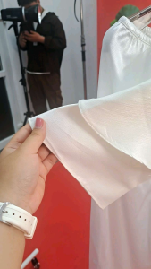 [55-65kg] Áo dài Trắng phom rộng cổ điển truyền thống vải dày