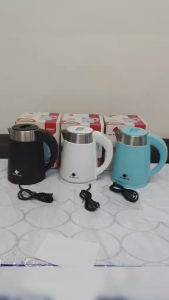 Micromatic Electric Kettle 1.7L - White Black Blue - 3 Colors - Model MCK-1721 - Dry Boiling Protection System