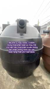 (Còn Hàng) Bể phốt tự hoại 1000 lít đại thành giao Hàng Miễn Phí Toàn Quốc