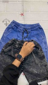 celana pendek anak denim snow
