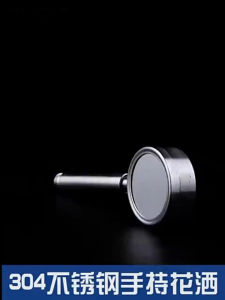 304 Stainless Steel high pressure shower head Pressurized Shower Head Water saving slim waist pattern shower head