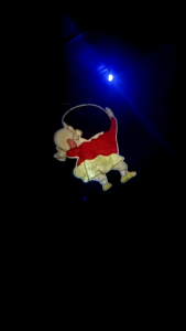 [JET MODEL] Lampu logo kartun LED Lampu sorot pintu mobil motor full sensor Hitam Lcd Car Layar Proyektor kaca pembesar proyektor mini proyektor