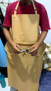 apron celemek jumbo anti air bahan kulit sentetis