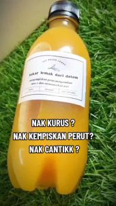 JUS BAKAR LEMAK 100% HANDMADE TAMPA BAHAN PENGAWET
