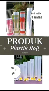 Plastik Karpet SABLON & POLOS /PP Roll Karpet 1Kg/Roll Laundry