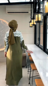 DRESS GAMIS S/XXL MODE ODELIA TERBARU BY NITISA 100%ASLI REAL