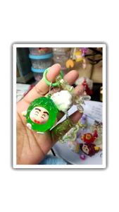 Gantungan kunci Manik Aklirik Clay Carakter Lucu gantungan kunci Mobil Gantungan kunci Motor