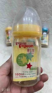Bình Sữa Pigeon Cổ Rộng hàng nội địa nhật dung tích 240ml 160ml Không hộp