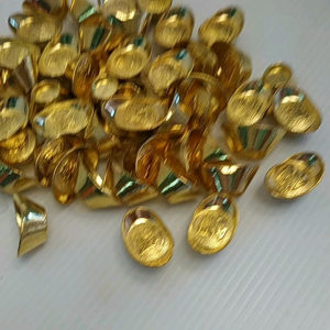 ก้อนทองอักษรมงคลจีนเจียวใช้จิงป้อ(เงินทองไหลมาเทมา)