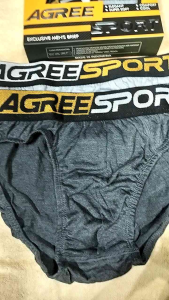 2Pcs Celana Dalam Pria Agree Sport Art 2327