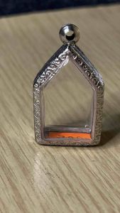 กรอบพระ ทรงขุนแผน สแตนเลสแกะสลักแบบเรียบและลายไทย กรอบพระเครื่อง กรอบพระสำเร็จ ตลับพระ