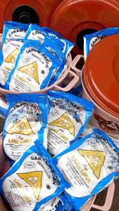 bunyi berkah 10 pcs garam dapur beryodium +keranjang 100%halal  1pcs 100gram  garam dapur kemasan kantong