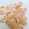 ISI 144pcs KANCING BAJU/KANCING KEMEJA MOTIF KAYU UKURAN 13mm/15mm. 
