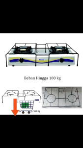 tatakan oven/tangkringan kompor gas jumbo