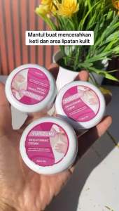 Underarm cream whitening cream underarm pemutih kawasan gelap yurizumi cream tiada lagi bau ketiak dan bau badan