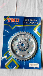Gear Gir Paket 428 37T 14T Honda Revo Absolute