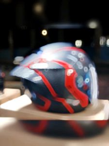 Helm Gen Z Kekinian Half Face SNI Sev Optimus