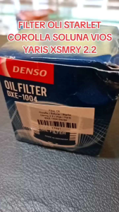 FILTER OLI STARLET YARIS VIOS COROLLA SOLUNA CAMRY 2.2 DENSO ORI