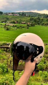 HELM WANITA DEWASA MERK CLASIC HIJAB ATHENA - HELM TOD