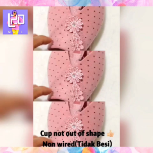 Polka Dot Non Wired Cotton Bra 34-42 Best Seller