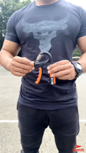 Handgrip Counter Alat Olahraga Latihan Pergelangan Otot Tangan Fitness Gym 5-60kg