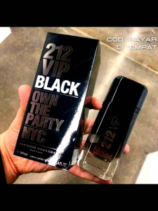 PARFUM CAROLINA HERRERA 212 VIP MAN BLACK IMPORT EDP 100ML