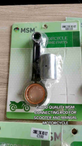 MSM CONNECTING ROD KIT NMAX/CLICK/MIOI125/NOUVO/GD110/HD3/CT100/TMX155/CG150/RUSI150/XRM110C100/WAVE
