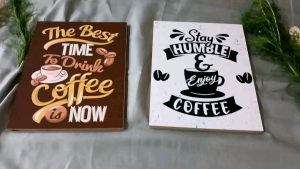 Hiasan Dinding Cafe Desain Unik & Ekonomis