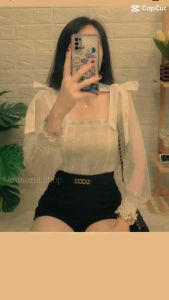 เสื้อขาว สีดำ เสื้อไปวัด เสื้อทำบุญ