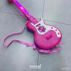 กีต้าเด็ก RL-959-2 รูปแบบไฟฟ้า โดดเด่น มีเสียง มีไฟ มีสายสะพาย ราคาดี
