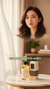 Zoro Poetry卓洛诗角蛋白香氛造型护发精华液280ml Keratin Hair Care Essence 保湿亮泽顺滑造型持久留香修护毛躁卷发直发适用免洗护发精油Moisturizing Shiny Smooth Hair Oil