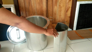 Dandang Mie Ayam Mie Pangsit / Badeng Mie Ayam kuah terpisah / Dandang Mie Pangsit / Buleng Mie Ayam / Panci Mie Ayam