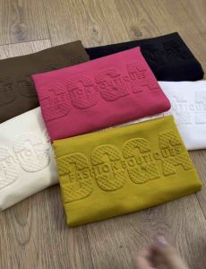 Áo Thun babytee chất BORIP COTTON xịn có size từ 35kg đến 70kg DOGA chữ dập nổi trẻ trung 6 màu sang trọng Mã 186