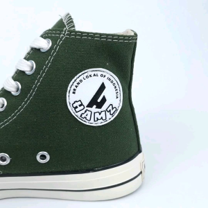 Hamz Star Hero High Green Sepatu Sneakers Pria dan Wanita