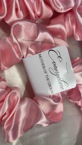 SILK SCRUNCHIES BUNDLE 20 PIECES WITH TAG/LOGO/INDIVIDUAL PLASTIC