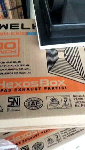 kipas plafon welhome 10 in kipas plafon gypsum langit langit sedot udara