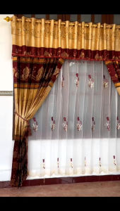Gorden Jodha Poni Pisah smokring - Gorden Jodha Ruang Tamu / Korden Minimalis Gorden Jendel Pintu Elegan & Mewah