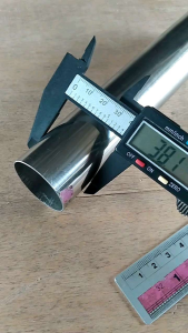 Pipa Bulat Stainless OD 381 mm ID 365 mm Tebal 08 mm Panjang 20 cm