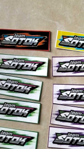 STIKER TEAM SOTOK | STIKER PACK ISI 36 BIJI